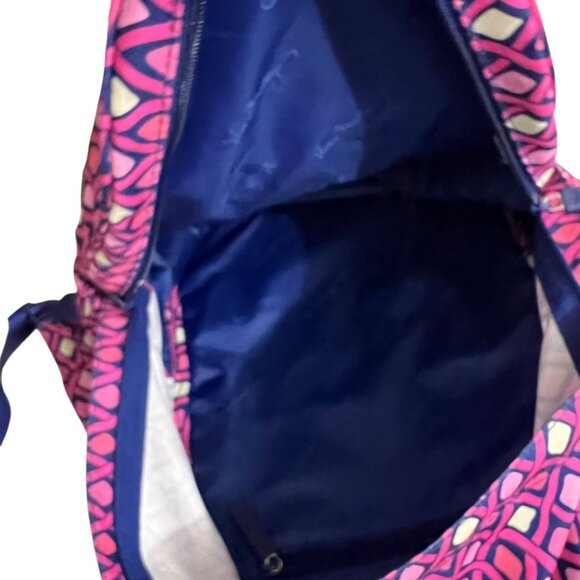 Vera Bradley Katalina‎ Pink Diamond Large Campus Backpack Travel Bag